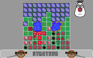 Stratego atari screenshot